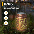 2 Pack Hummingbird Lanterns Outdoor, Waterproof Hanging Lantern Garden Decor, Birthday Gifts for Women, Men, Mom, Mothers Day Gifts, Lights Outdoor Apply Patio, Yard, Lawn, Balcony by GreenHaven Gardens