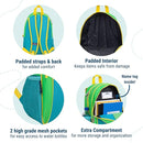 Wildkin 15-inch Kids Backpack – Durable, Padded, Adjustable for School & Travel - Monster Green by TinyTreasures Baby Boutique