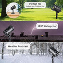 Outdoor Garden Laser Light Projector, Christmas Laser Lights with Red and Green Star Show, Waterproof Holiday Laser Light Landscape Spotlight, Suitable for Outdoor Garden, Home, Decoration, Party by GreenHaven Gardens