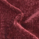 CaliTime Throw Pillow Covers Decorative 26 X 26 Inches Pack of 2 Cozy Chenille Cushion Cases for Couch Sofa Bed Living Room Home Burgundy by CozyNest Decor