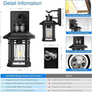 VIANIS 2 Packs Motion Sensor Outdoor Lights, Dusk to Dawn Outside Lights for House, Black Outdoor Light Fixture Sconce for House, Doorway, Entryway, Waterproof, Anti-Rust by GreenHaven Gardens