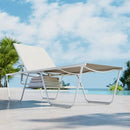 MFSTUDIO Outdoor Chaise Lounge Chair, Patio Recliner Lounge Chair with 5 Adjustable Positions, Patio Pool Tanning Lounger Chair, Textilene, All Weather Use by GreenHaven Gardens