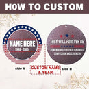 ASTARIN Personalized Wind Chimes for Memorial US Veteran, Deep Tone Wind Chimes for Loss of Loved One Brothers Sisters, Thank You Veteran Solider
