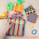 IQKidz 224 PCS Loom Loops Refill for Potholder Weaving Loom Kit Toys, Elastic DIY Arts and Crafts Loops Supplies for Kids Beginners, Perfect Birthday Gifts for 5 6 7 8-12 13 Year Old Girls by TinyTreasures Baby Boutique