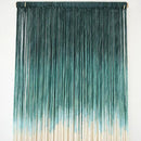 Macrame Wall Hanging Green Boho Handmade Ombre Wall Art Decor for Living Room Bedroom Fiber Art 15''W*43''L by CozyNest Decor