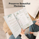 Pregnancy Journal for First Time Moms Gifts - 90 Pages Hardcover Pregnancy Memory Book, Beautiful & Cute Baby Book Keepsake, Ultrasound Baby Scrapbook, Mom To Be Gift (Frost) by TinyTreasures Baby Boutique
