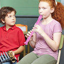 8 Hole Soprano Recorders Descant Flute Bulk With Cleaning Rod German Style for Back to School Gift Christmas Shoebox Supplies Musical Instruments Party Favor (12 Pack) by TinyTreasures Baby Boutique