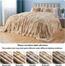 GONAAP Fuzzy Faux Fur Throw Blanket Twin Size Tie-dye Beige Super Soft Cozy Plush Fuzzy Shaggy Blanket for Couch Sofa Bed (Tie-dye Beige, Twin(60"x80")) by CozyNest Decor