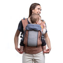 Beco Baby Carrier 8 Hybrid Newborn to Toddler (7-45lbs) - All in 1 Mesh Backpack, Front and Hip Carrier with Adjustable Seat - Cooling Ergonomic Carrier (Rose Love) by TinyTreasures Baby Boutique