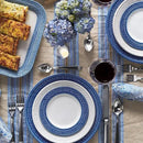 Juliska Le Panier 16" Baker - Delft Blue by CozyNest Decor