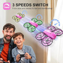 Mini drone for Kids and Beginners,Indoor Quadcopter Plane for Boys,Small Helicopter with Auto Hovering, 3D Flips, Headless Mode,Easy to fly,Great Gift Toy for Boys and Girls by TinyTreasures Baby Boutique