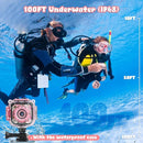 PROGRACE Kids Waterproof Camera Girls - Kids Video Camera Underwater 1080P HD Children Camcorder Digital Cameras for Girls Christmas Birthday Toys Gifts 3 4 5 6 7 8 9 10 11 12 Year Old by TinyTreasures Baby Boutique