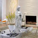TOETOL Virgin Mary Praying Statue 29.9 Inch Tall Outdoor Garden Religious Decorations Statue Clearance for Home Yard Patio Lawn Hallway Decor Sculpture Magnesium Oxide Stone by GreenHaven Gardens
