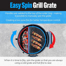 SnS Grills Slow ‘N Sear® 5-Piece Cooking System - Patented Charcoal Basket with Removeable Water Reservoir, EasySpin Grate, Drip Pan for Low ‘N Slow Smoking & Charcoal Grilling on Big Green Egg XL by GreenHaven Gardens