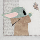 Lambs & Ivy Star Wars The Child Baby Yoda Nursery 3-Piece Baby Crib Bedding Set by TinyTreasures Baby Boutique