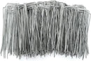 DAJAVE 200 Pack Landscape Staples 6 Inch, 11 Gauge Stakes Galvanized Garden Stakes, U-Shaped Garden Ground Stakes for Landscaping Barrier Fabric Irrigation Hoses Fixed Fences and Tents by GreenHaven Gardens