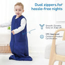 TotAha Toddler Sleep Sack 1.0 TOG for 2T-3T-4T, Soft Wearable Blanket Baby Sleeping Bag with 2-Way Safe Zippers, All Season Sleepsacks for Girl Boy by TinyTreasures Baby Boutique