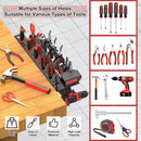 Metal Screwdriver Organizer, Wall Mount Plier Organizer Hammer Holder, Hand Tool Storage Rack for Garage Workshop Workbench(Black, 1PC) by GreenHaven Gardens
