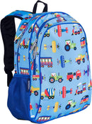 Wildkin 15-inch Kids Backpack – Durable, Padded, Adjustable for School & Travel - Trains, Planes, and Trucks by TinyTreasures Baby Boutique