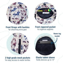 Wildkin ECO rPET 17-inch Large Backpack – Sustainable, Padded, Adjustable – Horse Dreams by TinyTreasures Baby Boutique