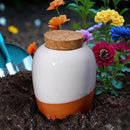 Plant Self Watering Globes - Terracotta Watering Spikes - Slow Release Olla Pots - Holds 16 oz - Drip Irrigiation Olla System by GreenHaven Gardens