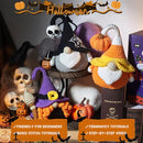 MAGIMUSE Crochet Kit for Beginners Crochet Starter Kits for Halloween Amigurumi Knitting Crochet Animals Kits Hooks Yarn Set with Step-by-Step Video Tutorials, 3 Halloween Gnomes (40%+ Yarn) by TinyTreasures Baby Boutique