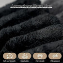 78.74" L Shaped Modern Sofa Modular Sectional Cloud Couch with Ottoman,Upholstered Couches with Plush Corduroy Fabric for Living Room Furniture,Bedroom and Apartment,No Assembly Required,Black by CozyNest Decor