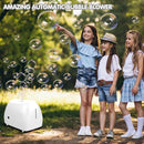 Bubble Machine for Kids Parties Bubble Maker Operated by Plugin or Batteries Outdoors Blower Life Theme Parties Weddings Birthday Parties Create Bubble World Gifts for Boys and Girls by TinyTreasures Baby Boutique