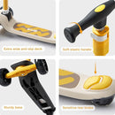 KUB Toddler Scooter for Kids Ages 2+, 3 Wheel Kick Scooter with LED Light-Up Wheels, Adjustable Height Handlebar, Lean-to-Steer, Anti-Slip Deck, Easy-Fold Design, Gift for Boys and Girls by TinyTreasures Baby Boutique