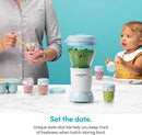 NutriBullet NBY-50100 Baby, 32-oz, Blue (Renewed) by TinyTreasures Baby Boutique