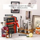 Bartender Kit Cocktail Shaker Set with Stand Bar Tool Bar Set for Drink Mixing Home Bartending Kit 17-Piece Bar Cart Accessories: Martini Shaker, Mixer Spoon, Jigger, Muddler, Strainer & Recipes Gifts by CozyNest Decor