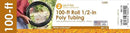 Mister Landscaper 100-ft Roll 1/2-in Poly Tubing by GreenHaven Gardens