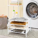 STORAGE MANIAC Sweater Drying Rack, Mesh Clothes Drying Rack, Stackable Laundry Drying Rack, Lay Flat Dryer for Delicates, Portable Dry Rack for Indoor or Outdoor, White, 4-Pack by TinyTreasures Baby Boutique