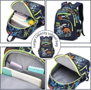 Cusangel Backpack for Boys Girls School Bookbags,Kindergarten Elementary Middle School Lightweight Waterproof Multifunctional Large Capacity for Backpack (16inch Luminous dinosaur) by TinyTreasures Baby Boutique