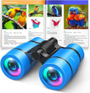 Toys for 3-7 Year Old Boys: LET'S GO! Binoculars for Kids with Bird Watching Manual Easter Birthday Gifts for 4 5 6 7 8 Year Old Boy Girls Outdoor Toy for Kid Ages 5-7 Toddler Camping Telescope by TinyTreasures Baby Boutique