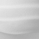 La Jolie Maison 10 Inch Hanging Planters for Indoor Plants, Outdoor Garden Planter Pots with Self-Watering Tray, Eggshell White, Set of 2 by GreenHaven Gardens