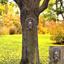 Whimsical Fairy Garden Gnome Statue, Tree Faces Decor Outdoor -5.9 Inch, Funny Garden Tree Decoration,Ideal Patio Yard Lawn Porch Decoration by GreenHaven Gardens