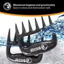 Mountain Grillers Meat Claws - Pulled Pork Claws and Meat Shredder - Grilling Claws BBQ Tools for Meat Shredding - Meat Pulling Claws for Barbecue, Smoker, and Grill Bear Claws - Pack of 2, Black by GreenHaven Gardens