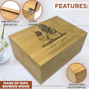 1st Mothers Day Gifts for Daughter - The Only Thing Better Than Being Your Mother Is Watching You Be A Mom, Personalized Keepsake Boxes for Memories Large, Acacia Wood, Happy Mothers Day, 11x8x4.75 in by TinyTreasures Baby Boutique