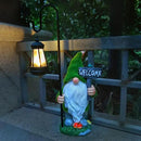 JOYBEE Garden Statues Gnome with Solar Lantern Outdoor Decor-Gnomes Solar Figurines Lights Decorations for Patio Yard Lawn Ornaments-Gifts for Women Mom Grandma by CozyNest Decor