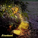 Anordsem Solar Watering Can Lights: Garden Light Outdoor Waterproof for Yard Decorative - Butterfly Hanging Lantern with Hook Patio Path Proch Decor - Gardening Gifts for Women Mom Grandma by GreenHaven Gardens