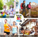 Rtteri 6 Pcs Neoprene Water Bottle Carrier Bag with Adjustable Shoulder Strap 32oz Insulator Water Bottle Cover Holder Cooler Sleeve for Stainless Steel/glass/plastic (Stylish) by TinyTreasures Baby Boutique