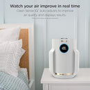 Shark NeverChange Air Purifier Compact Pro, Long-Lasting HEPA-Exceeding Filtration, For Pet Dander, Dust, Smoke, Allergens, Up to 250 sq. ft., Odor Neutralizer, Bedroom, Nursery, Dorm, HP072 (2025) by CozyNest Decor