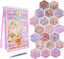 20 Sets DIY 3D Sticker Scenes for Adults with Tweezer, Kawaii 3D House Miniature Sticker Therapy, Make Your Own Mini Room Scene Collection Book for Adult Kids Relief Stress Pass The Time by TinyTreasures Baby Boutique