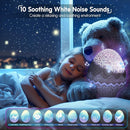 Rossetta Star Projector, Galaxy Projector LED Lights for Bedroom, Remote Control & White Noise, Night Light for Kids Room, Adults Home Theater, Party, Room Decor, Gift for Christmas, Birthday by TinyTreasures Baby Boutique