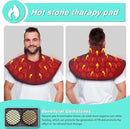 UTK Heating Pad for Neck and Shoulders,Natural Jade Tourmaline,Upgrade Size to Cover More Areas of Neck,Shoulder,Shoulder Blade and Back(23''x 24'')|Gift for Dad by CozyNest Decor