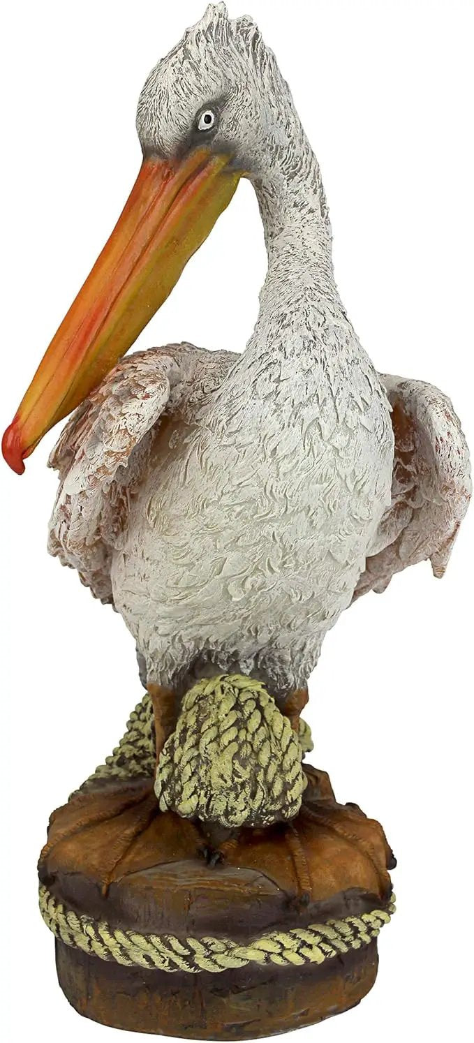 Design Toscano Ocean Side PIER 51 Pelican Statue, photo 4 of 10