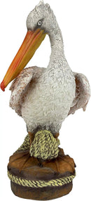 Design Toscano Ocean Side PIER 51 Pelican Statue by GreenHaven Gardens