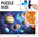 Jumbo Floor Puzzle for Kids Ages 4-8,Solar System Jigsaw Puzzles,48 Piece Space Large Puzzles for Toddler Ages 3-5,Preschool Learning Planets Toys Christmas Birthday Gift for Boys Girls by TinyTreasures Baby Boutique