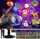 Christmas Projector Lights Outdoor, Holiday Projector With Remote Control Timer, 26 HD Effects (3D Ocean Wave & Patterns) Waterproof Landscape for Halloween Party Decorations by GreenHaven Gardens